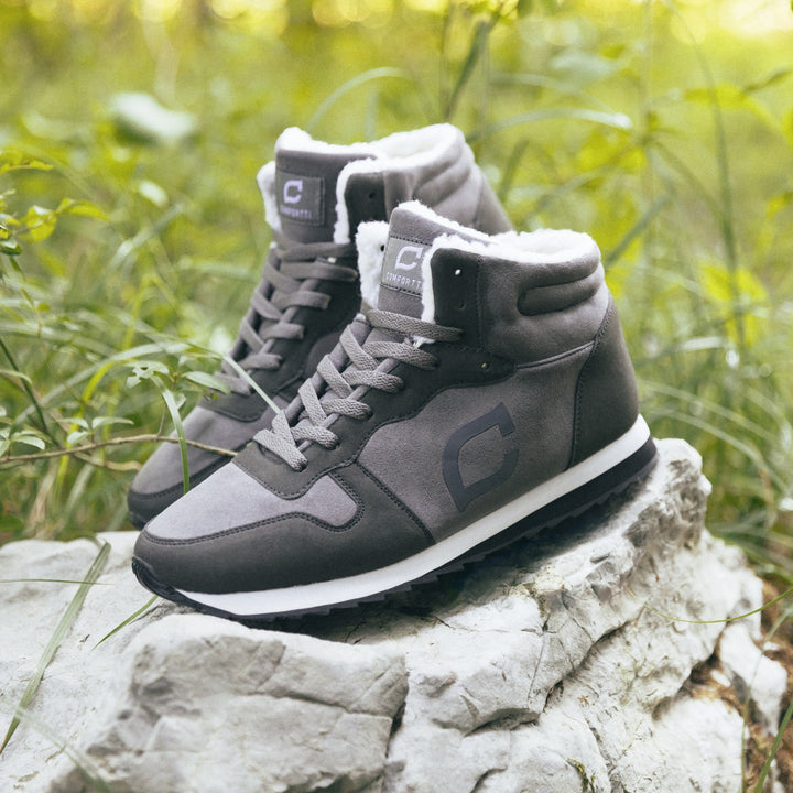 Ciepłe męskie buty z ocieplaną wkładką – Ruben-Niebieski-39-Trend Polska