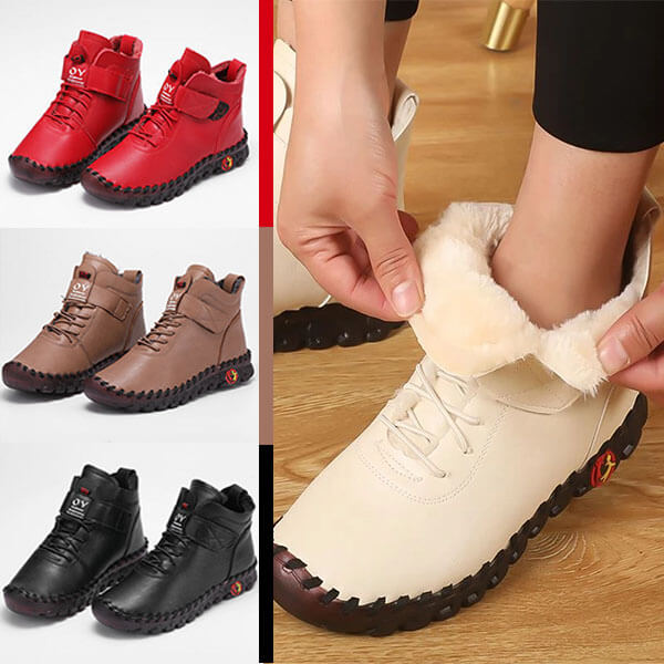 Ciepłe wysokie buty damskie – Nova-Czarny-35-Trend Polska