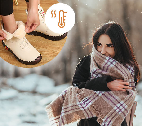 Ciepłe wysokie buty damskie – Nova-Czarny-35-Trend Polska