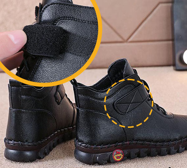 Ciepłe wysokie buty damskie – Nova-Czarny-35-Trend Polska