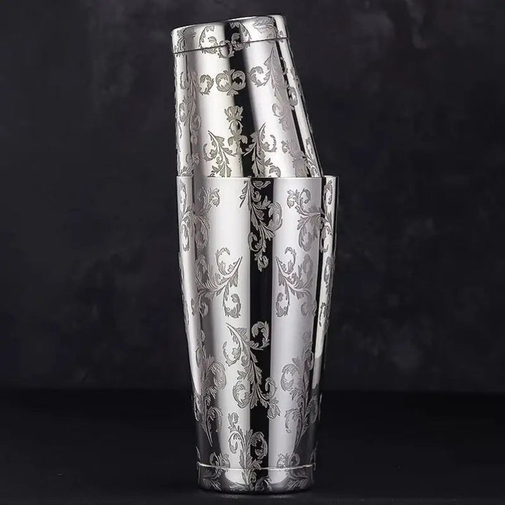 Cocktail shaker grawerowany – Mixaro-Ekstrawagancja-Trend Polska