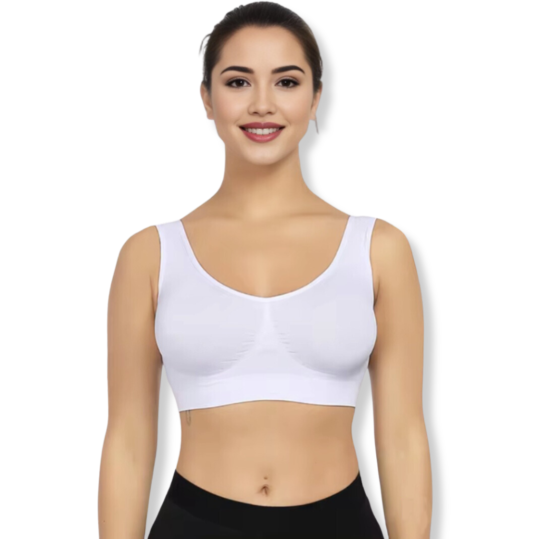 Comfort BH Bez Fiszbiny – CloudBra-Biały-S-Trend Polska