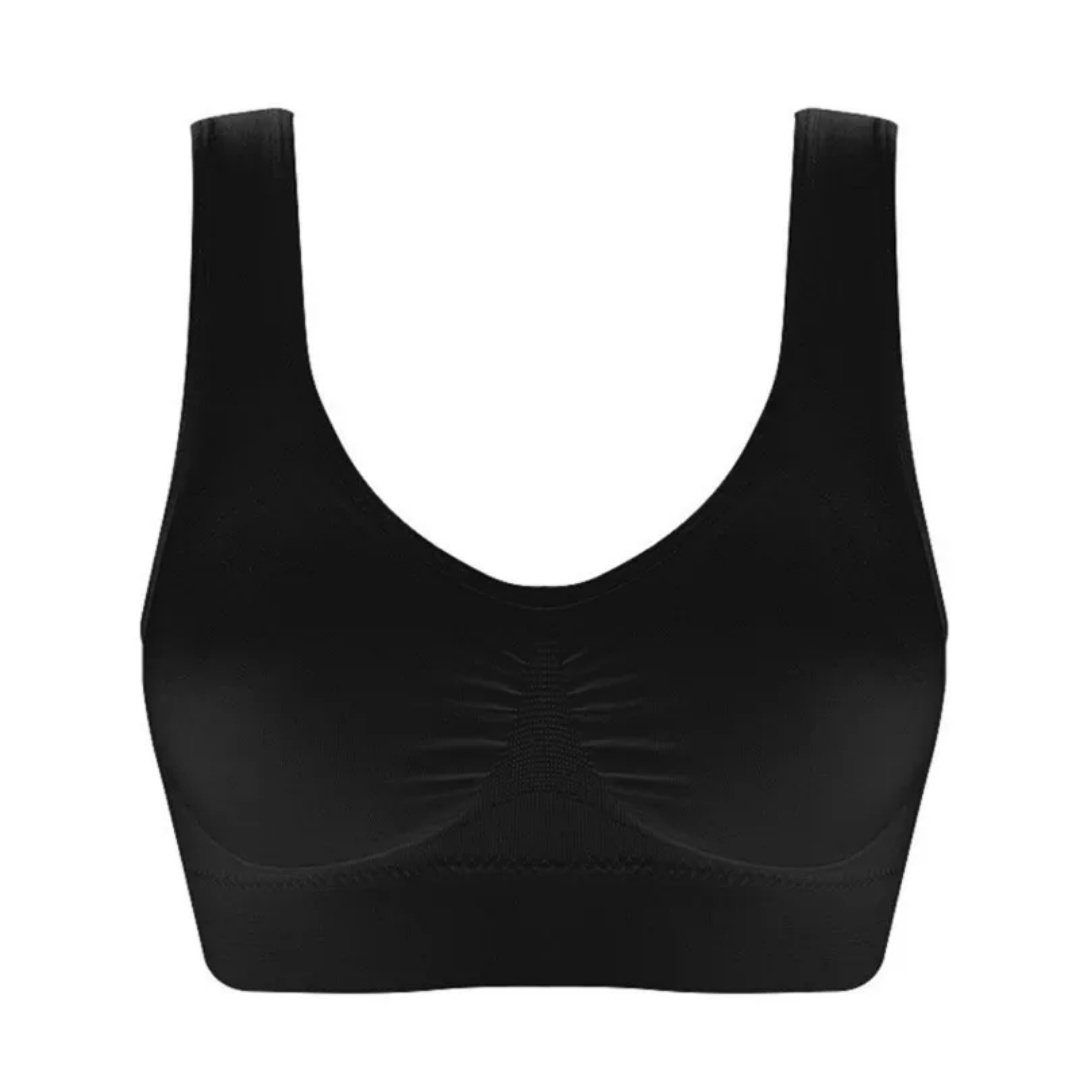 Comfort BH Bez Fiszbiny – CloudBra-Czarny-S-Trend Polska