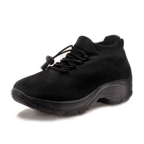 ComfortEase Therapeutyczne Buty | Cały Dzień Komfortu i Wsparcia-35-Czarny-Trend Polska