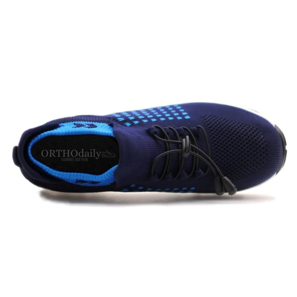 ComfortEase Therapeutyczne Buty | Cały Dzień Komfortu i Wsparcia-35-Czarny-Fioletowy-Trend Polska