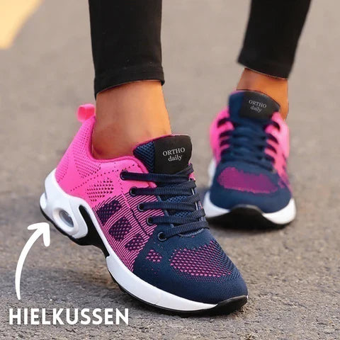 Comfortowe buty ortopedyczne | Wsparcie na cały dzień | Stylowy design-36-1-Różowo- Niebiesko-Trend Polska