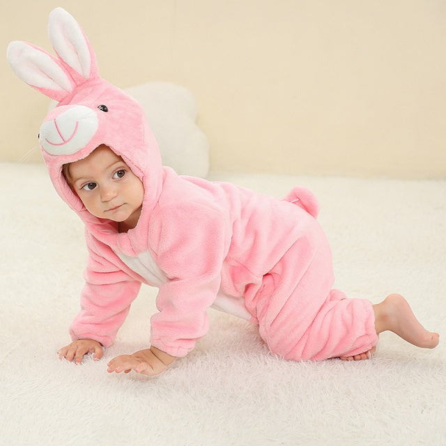 Comfy Baby Onesie z kapturem - Miękka zimowa ciepłota-2-2-6 Maanden-Trend Polska