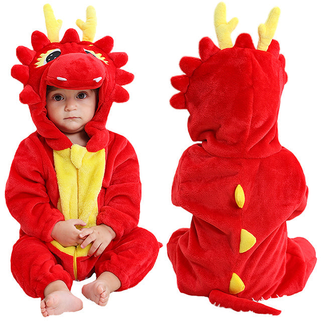 Comfy Baby Onesie z kapturem - Miękka zimowa ciepłota-6-2-6 Maanden-Trend Polska