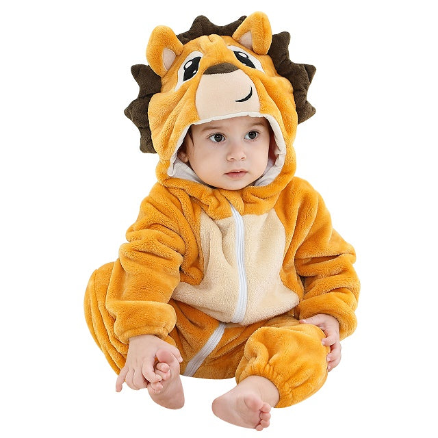 Comfy Baby Onesie z kapturem - Miękka zimowa ciepłota-7-2-6 Maanden-Trend Polska