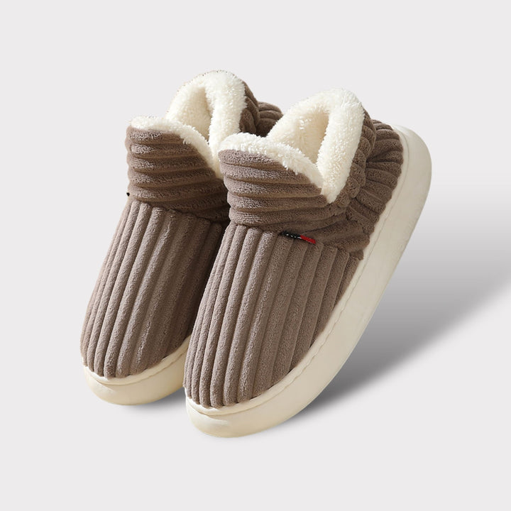 Comfy Damskie Kapcie - Aurora-Brązowy-36-37-Trend Polska