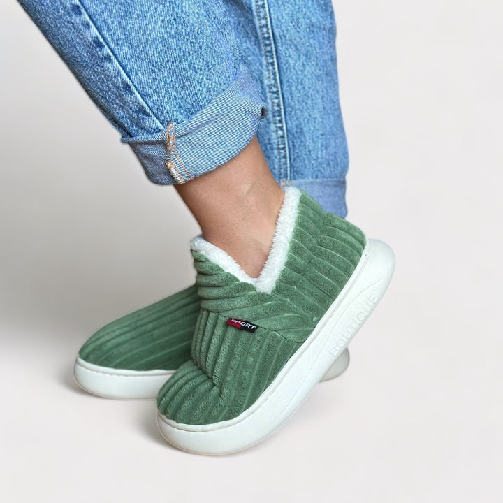 Comfy Damskie Kapcie - Aurora-Zielony-36-37-Trend Polska