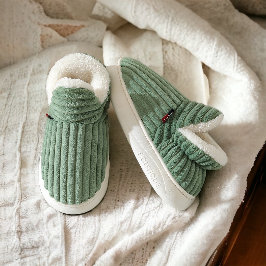 Comfy Damskie Kapcie - Aurora-Zielony-36-37-Trend Polska