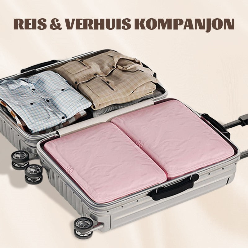 Compressja worki do przechowywania - VacuumEase-Beżowy-L(52x42x30 cm)-Trend Polska