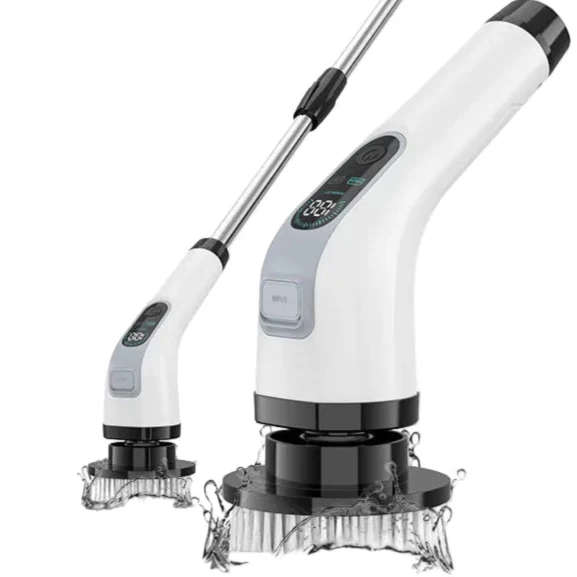 Cordless Electric Spin Cleaning Brush with 7 Attachments – Waterproof-State of Style