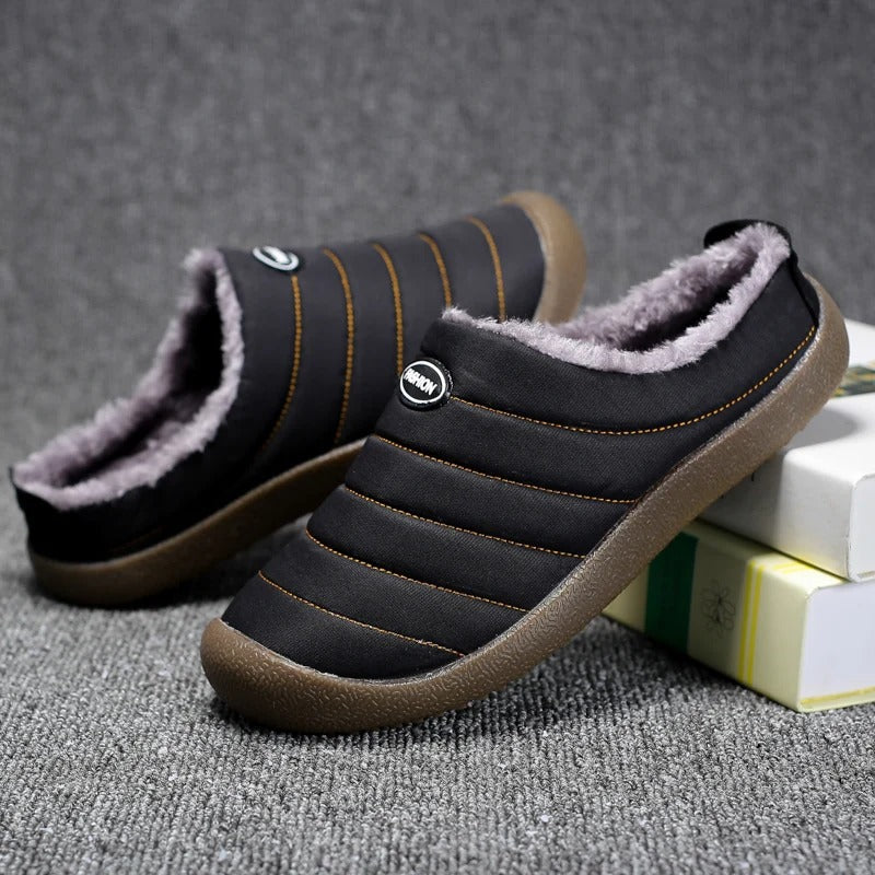 CozyWarm męskie kapcie | Ciepło wyściełane dla dodatkowego ciepła-Zielony-38-Trend Polska