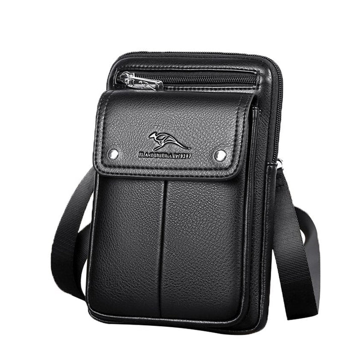 Męska torba crossbody z PU skóry
