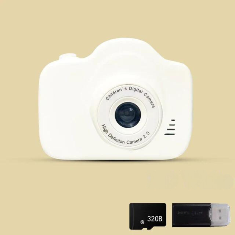 Cyfrowy aparat dla dzieci – PixiCam-Biały-Trend Polska
