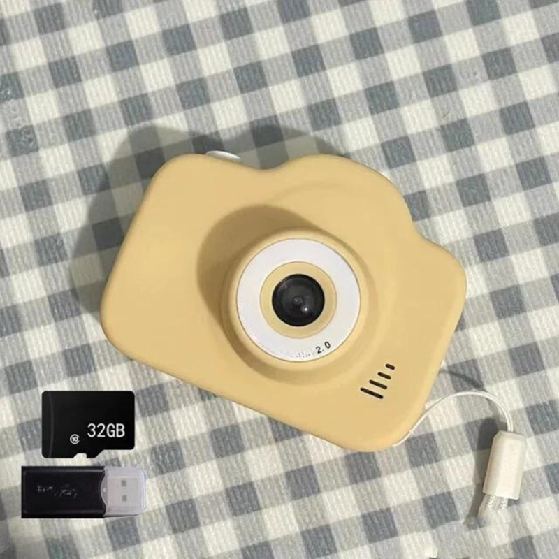 Cyfrowy aparat dla dzieci – PixiCam-Żółty-Trend Polska