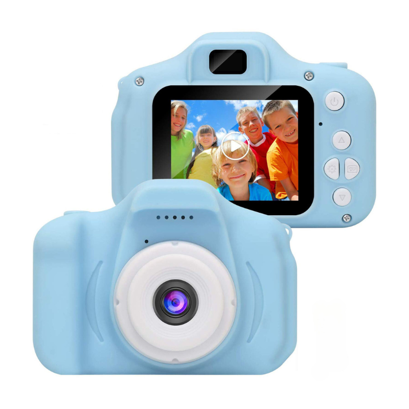 Cyfrowy Aparat dla Dzieci – SnapKid-Niebieski-Trend Polska