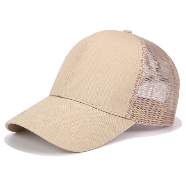 Czapka z kucykiem z dodatkowym otworem – SkyShield-Khaki-Trend Polska