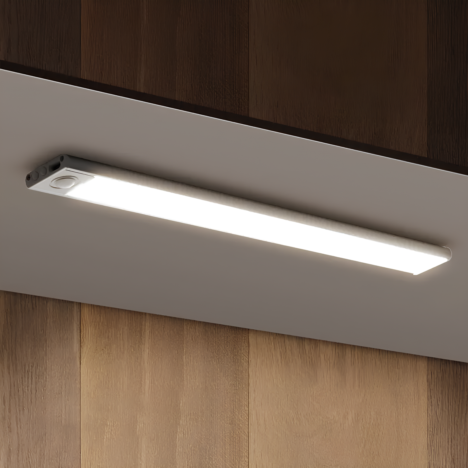 Czujnik ruchu bezprzewodowy Lampa - GlowMotion-Srebrny-20 cm-Trend Polska