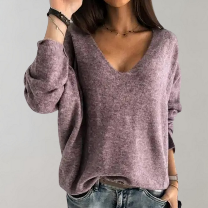 Damska sweter oddychający - Skye-Fioletowy-S-Trend Polska