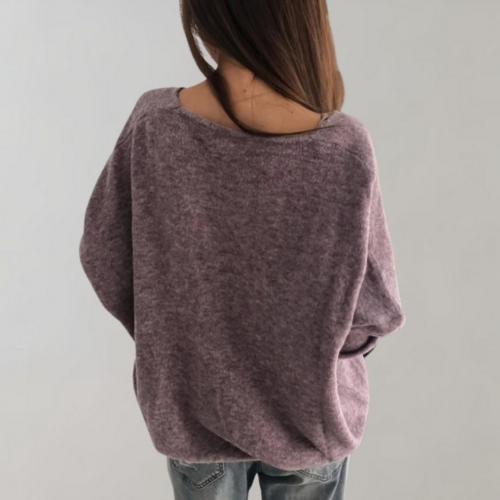 Damska sweter oddychający - Skye-Fioletowy-S-Trend Polska