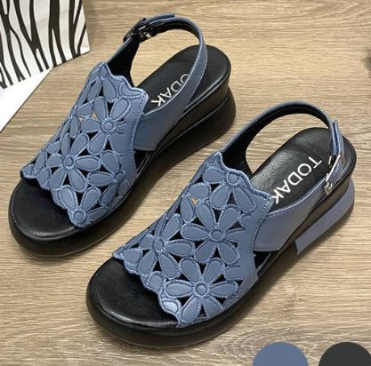 Damskie sandały komfortowe w miejskim stylu – Sissy-Niebieski-35-Trend Polska