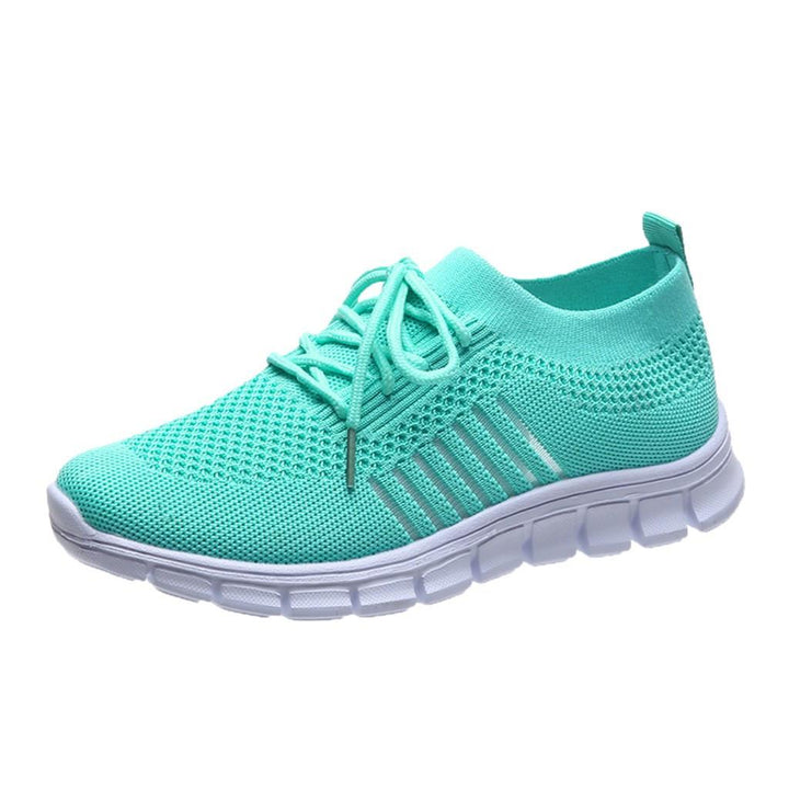 Damskie sneakersy antypoślizgowe - ActiveColor-Turkusowy-35-Trend Polska