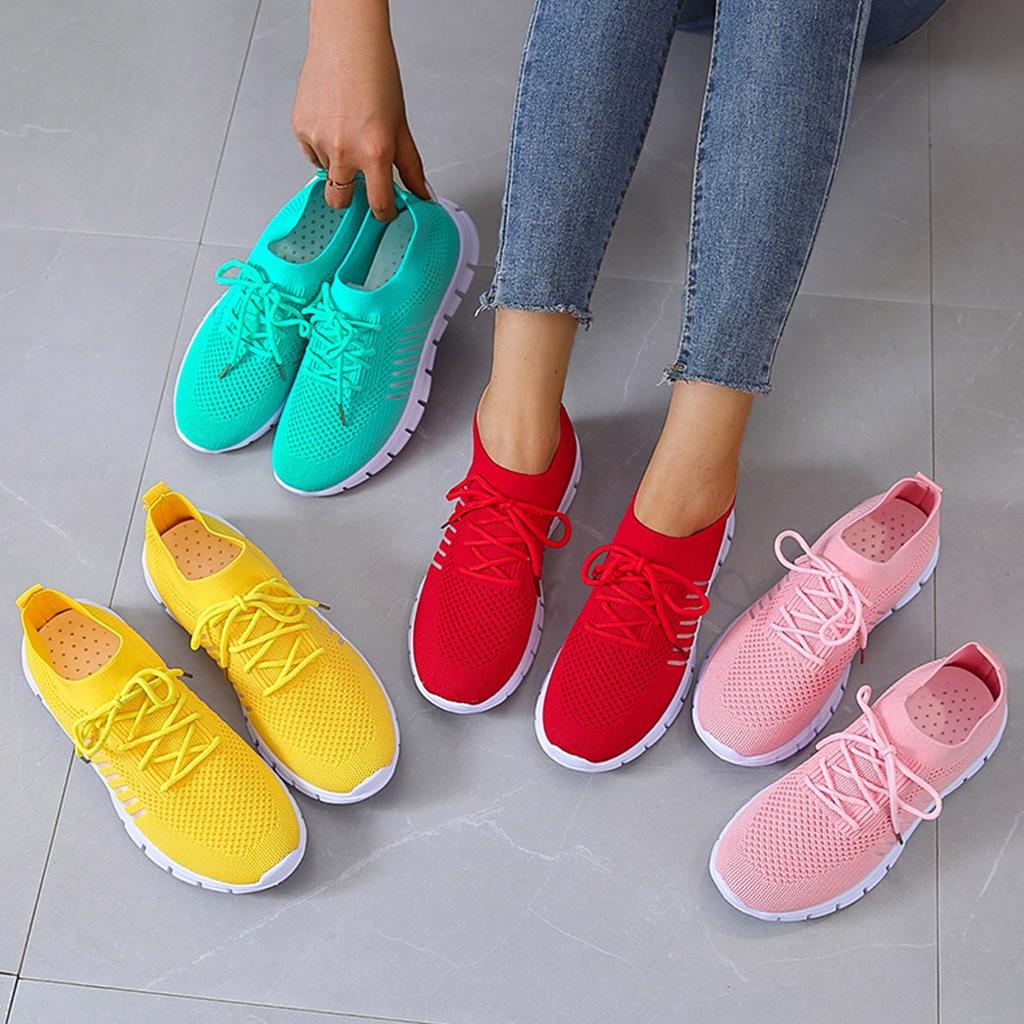 Damskie sneakersy antypoślizgowe - ActiveColor-Turkusowy-35-Trend Polska