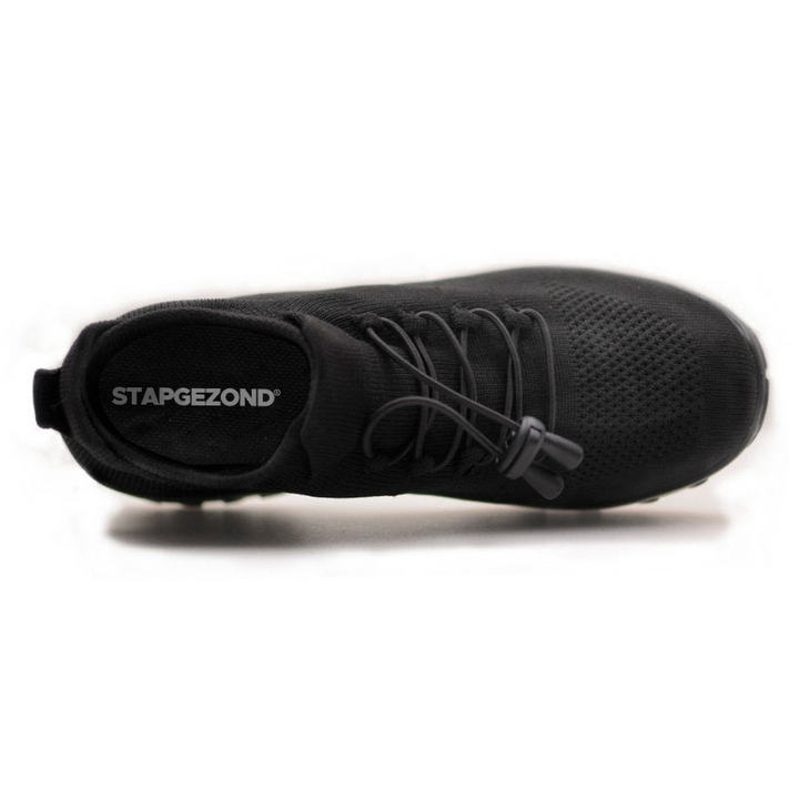 Damskie sneakersy - FlexiComfort-Czarny Fioletowy-35-Trend Polska