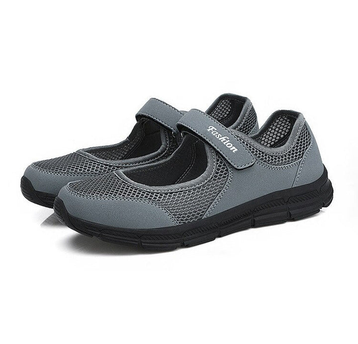 Damskie wsuwane buty - AirFlow-Ciemnoszary-35-Trend Polska