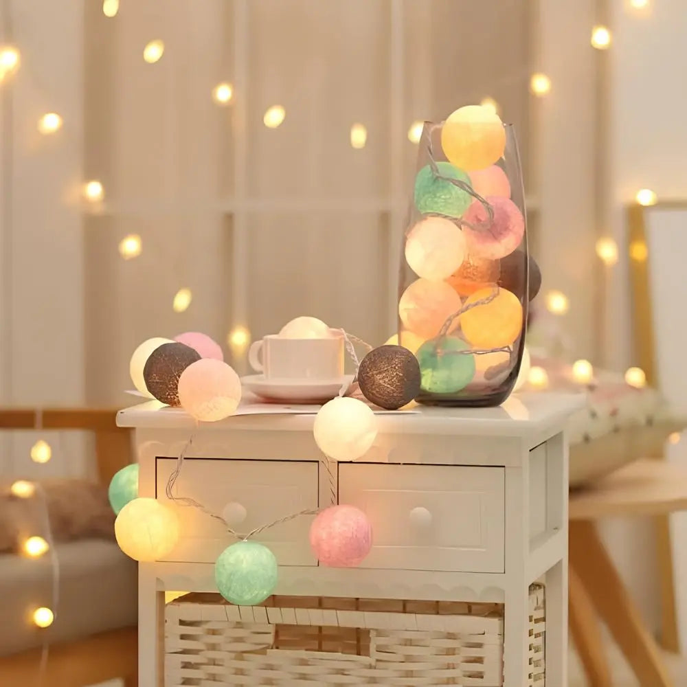 Dekoracyjne Girlandy Kulki - LumaBreeze-cukierki-1,5 m-USB-Trend Polska