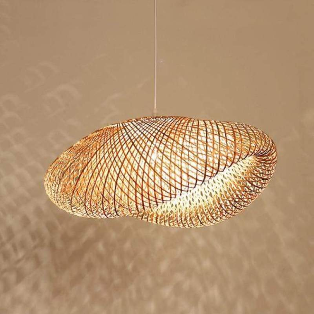 Design LED Lampa Wisząca Bamboe Bollen - EcoSphere-40 cm-Trend Polska