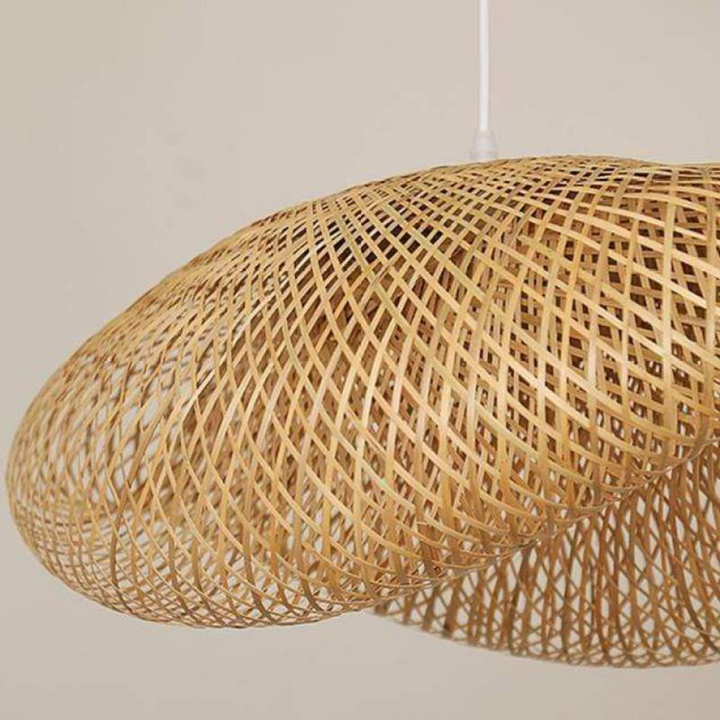 Design LED Lampa Wisząca Bamboe Bollen - EcoSphere-40 cm-Trend Polska