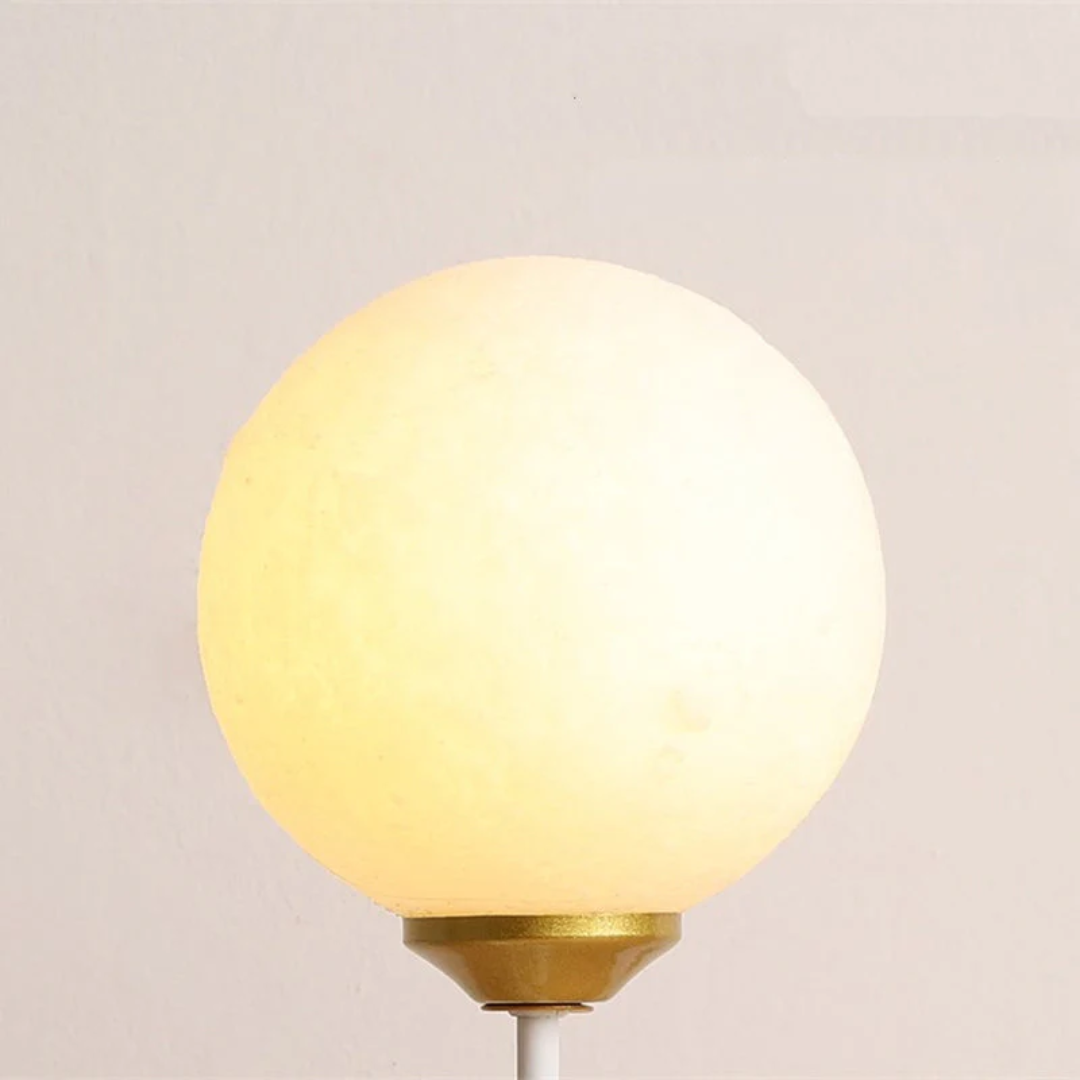 Designowa Piwniczna LED Lampa Ścienna - TeddyGlow-biel-A-Trend Polska