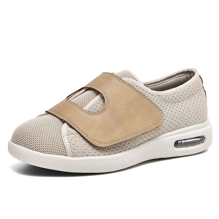 Diabetyczne buty ortopedyczne dla szerokich spuchniętych stóp - ComfortPlus-Beżowy-37-Trend Polska