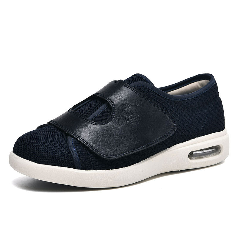 Diabetyczne buty ortopedyczne dla szerokich spuchniętych stóp - ComfortPlus-Niebieski-37-Trend Polska