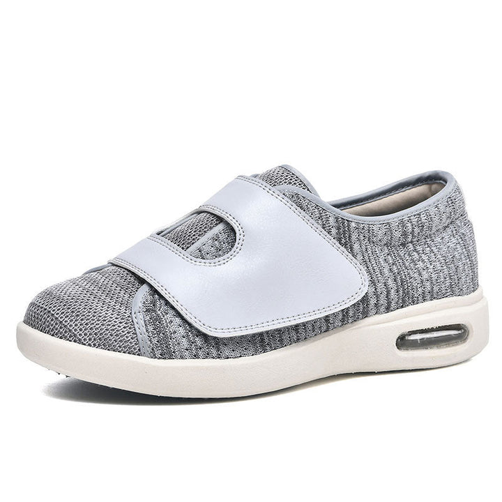 Diabetyczne buty ortopedyczne dla szerokich spuchniętych stóp - ComfortPlus-Szary-37-Trend Polska