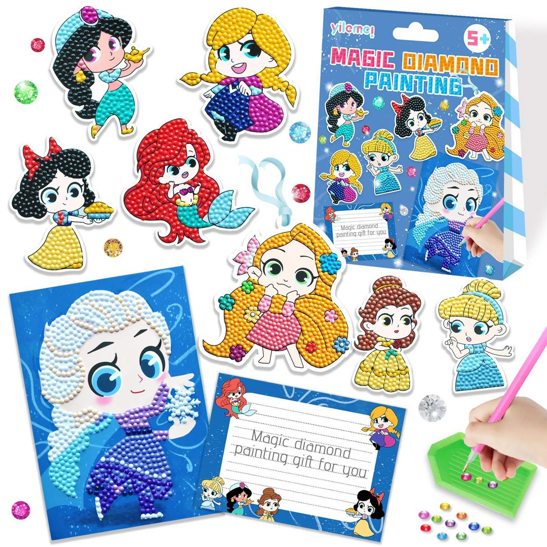 Diamant Kunst Kids - Anna-Rapunzel-Trend Polska