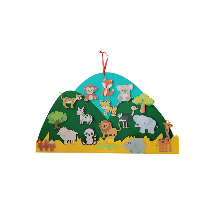 DIY Filcowy Stół dla Dzieci - AnimalAdventure-Bergen-Trend Polska