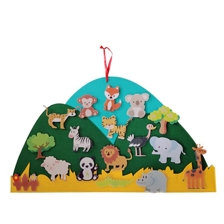 DIY Filcowy Stół dla Dzieci - AnimalAdventure-Bergen-Trend Polska