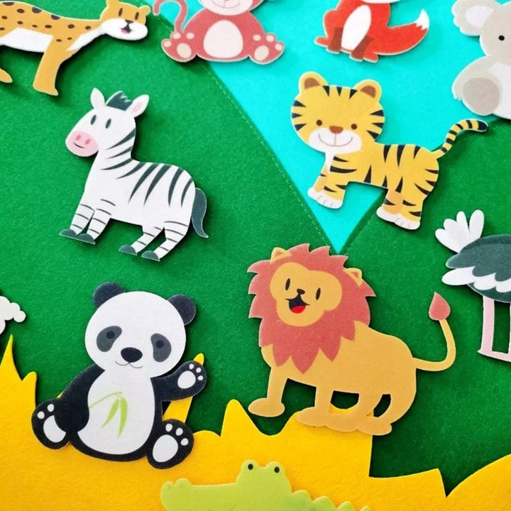 DIY Filcowy Stół dla Dzieci - AnimalAdventure-Bergen-Trend Polska