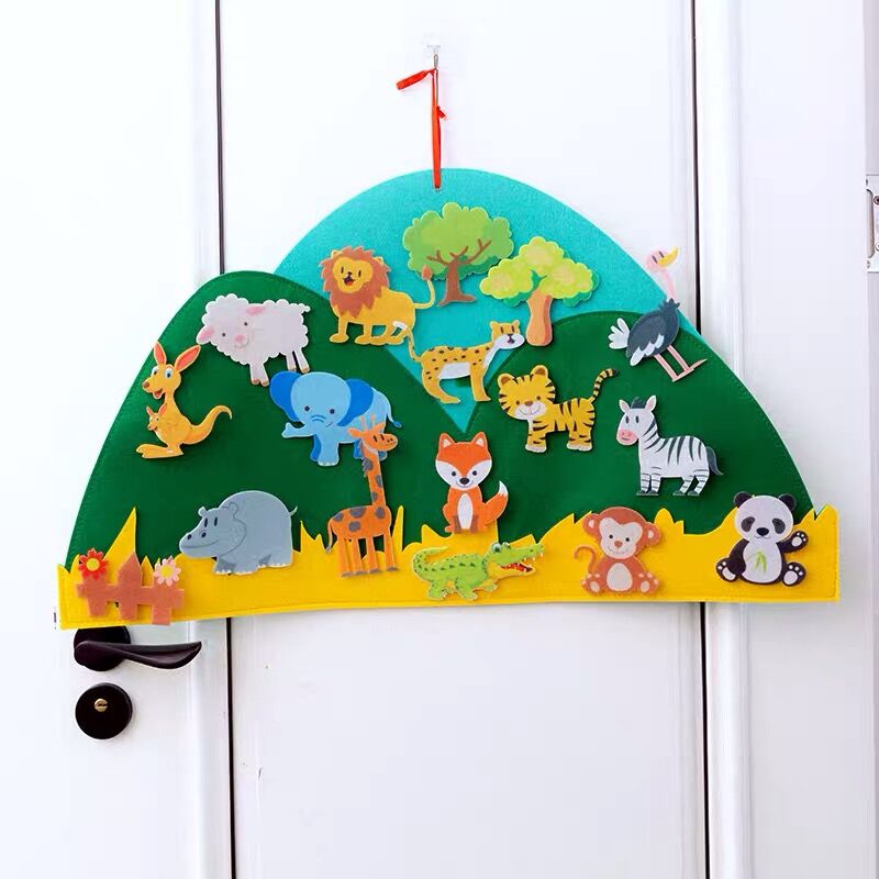 DIY Filcowy Stół dla Dzieci - AnimalAdventure-Bergen-Trend Polska