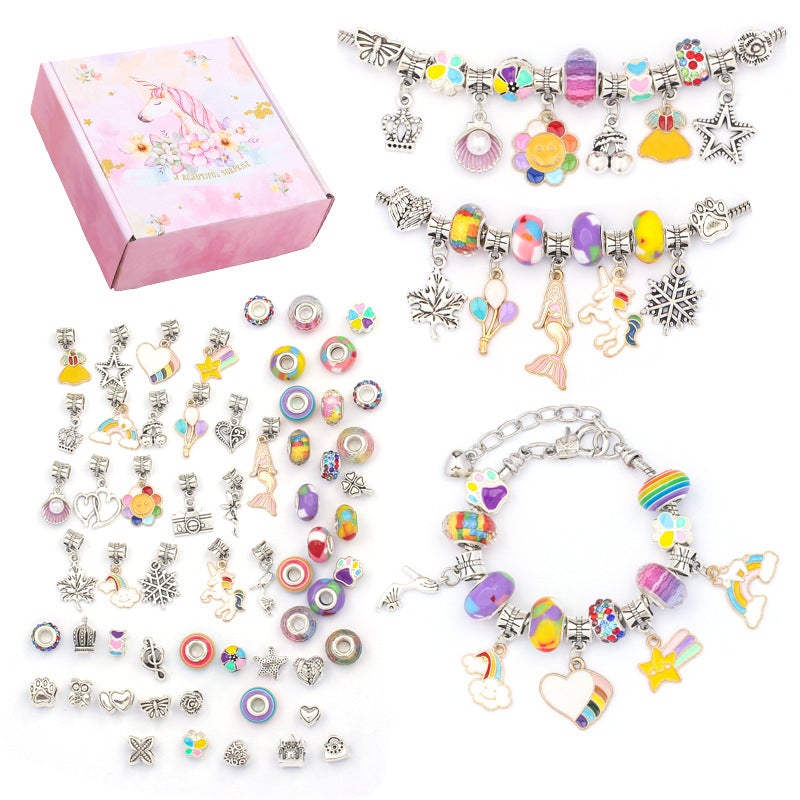 DIY Zestaw Bransoletek na Kreatywne Chwile - SparkleBands-Wielokolorowy-Trend Polska