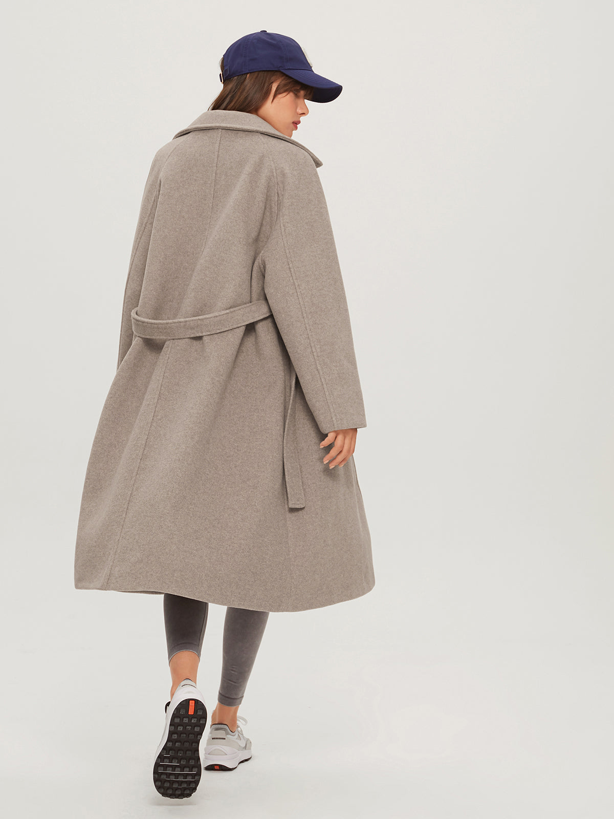 Długa damska zimowa kurtka - Isolde-Khaki-XS-Trend Polska