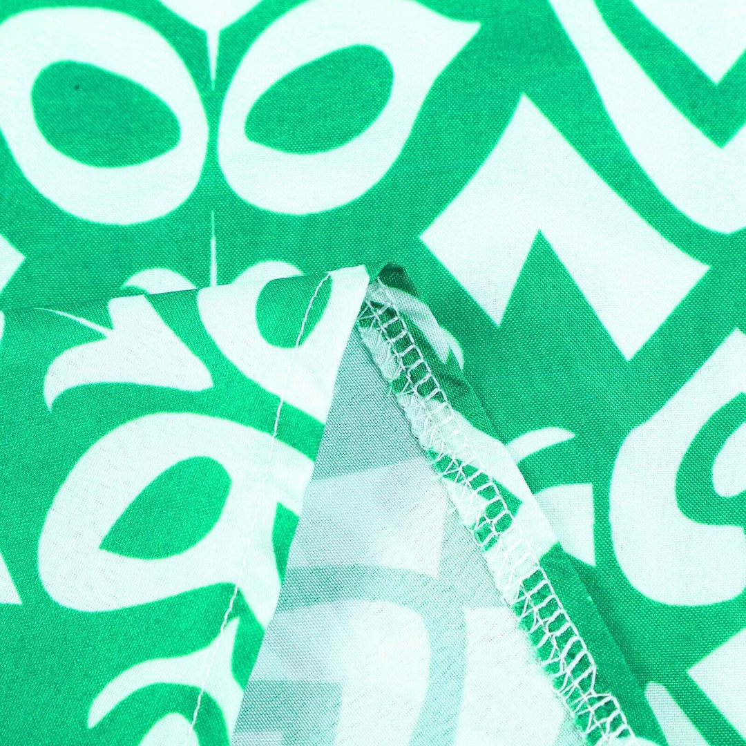 Długa sukienka kwiatowa z dekoltem w kształcie V – Liora-Czerwony-S-Trend Polska