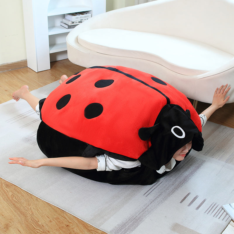Drogowy Biedronka Rezusowa Przytulanka - LadyBug Hug-60cm-Trend Polska