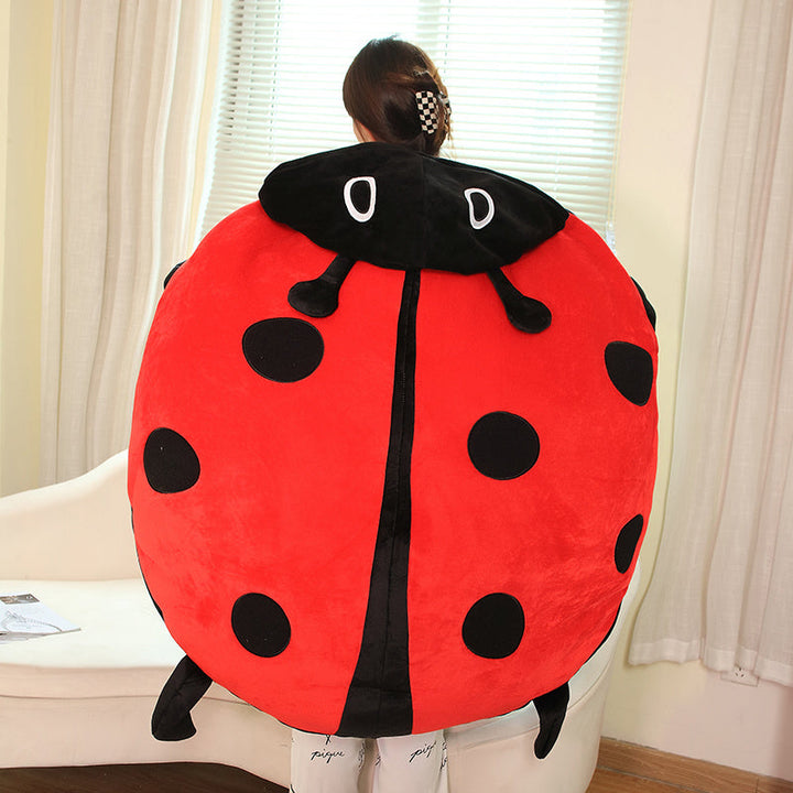 Drogowy Biedronka Rezusowa Przytulanka - LadyBug Hug-60cm-Trend Polska