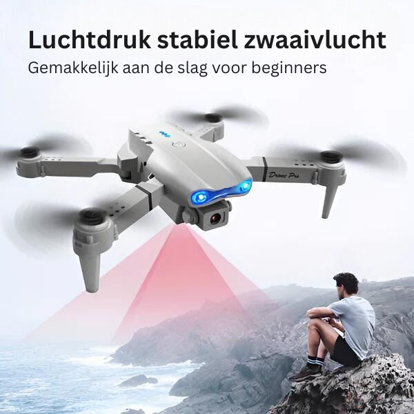 Dron z podwójną kamerą - AeroVision-Czarny-Trend Polska